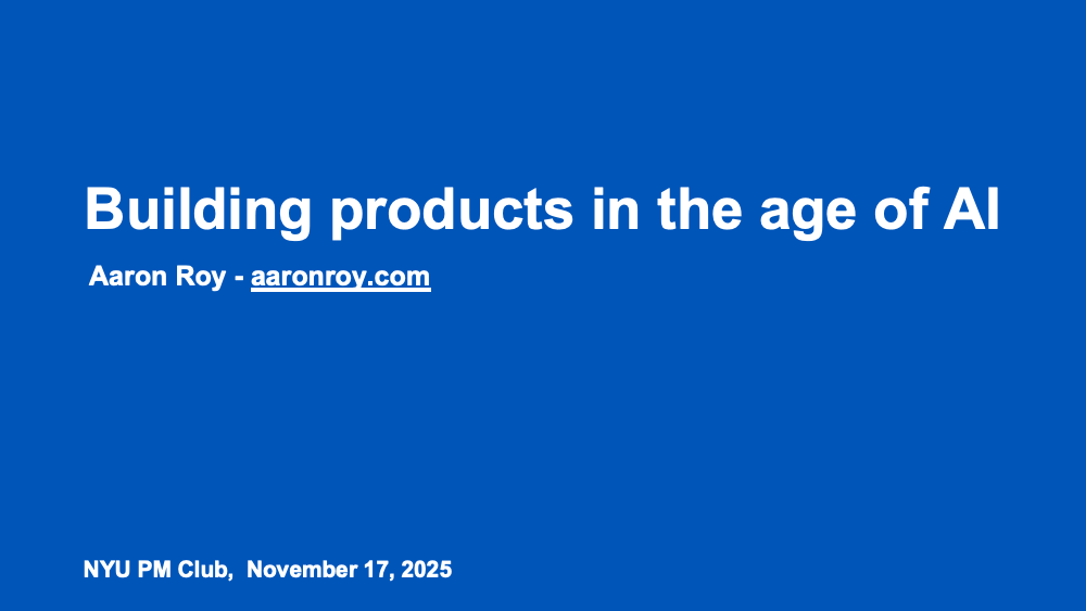 Title slide of presentation